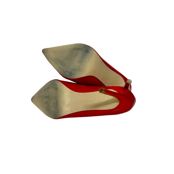 Steve Madden Red Pointed Toe Stiletto Heels - Picture 2 of 8